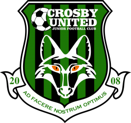 Crosby United Junior Football Club badge
